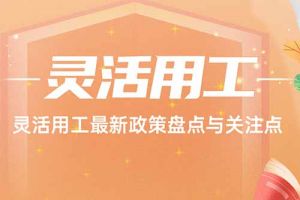 (中国)科技公司 | 灵活用工最新政策盘点与关注点